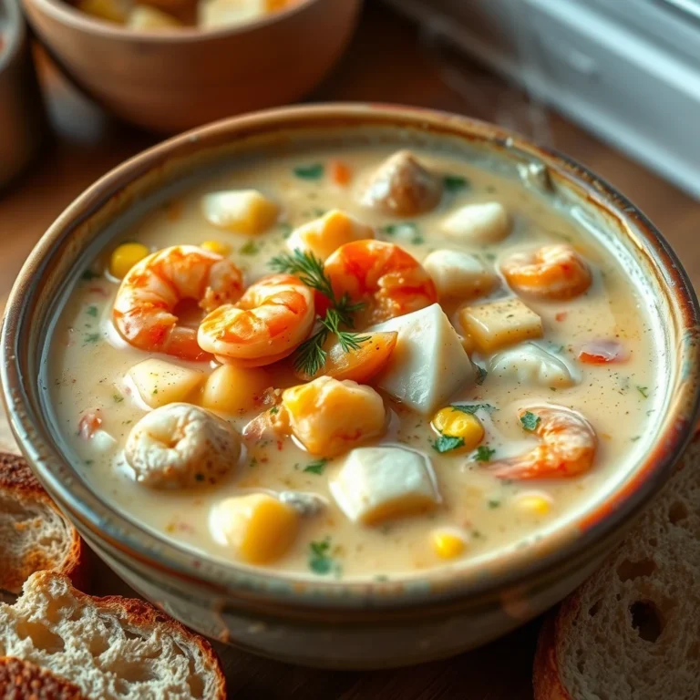 Creamy Seafood Chowder