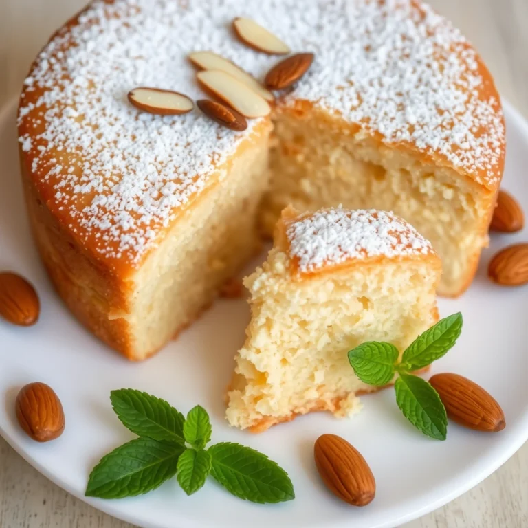 Gluten free almond cake