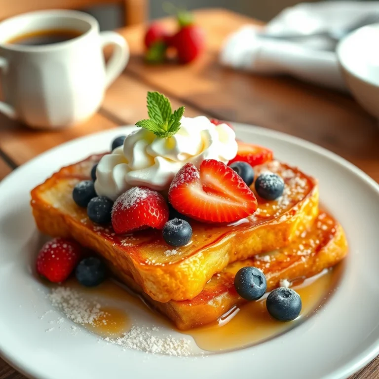 Lightened Up Crème Brûlée French Toast