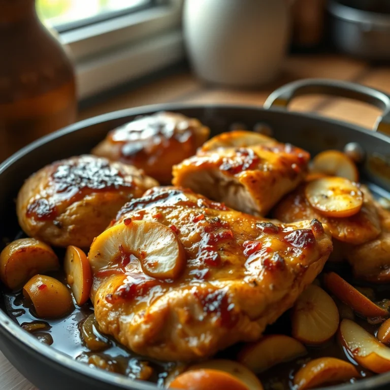 apple cider chicken