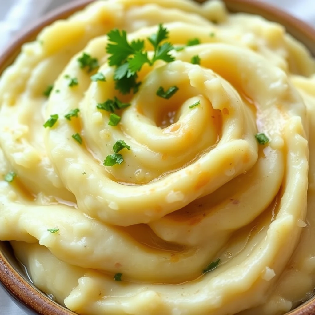 garlic mashed potatoes