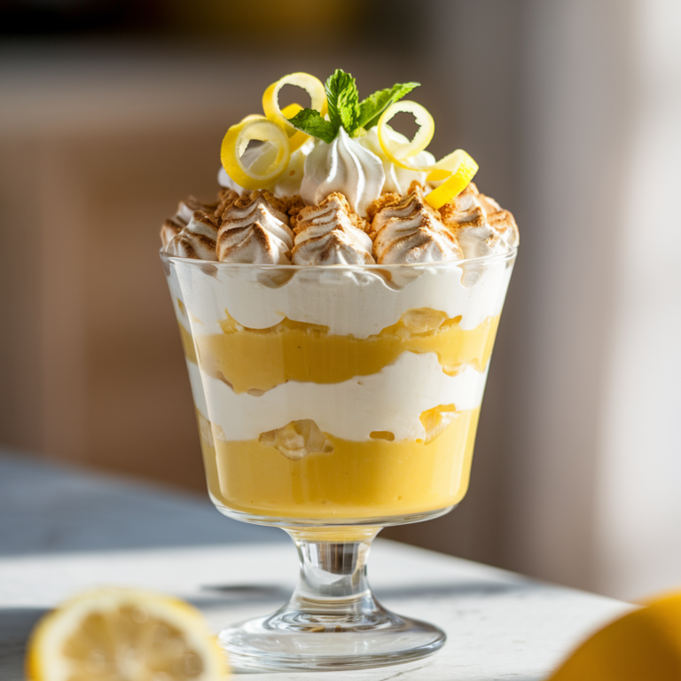 lemon Eton mess