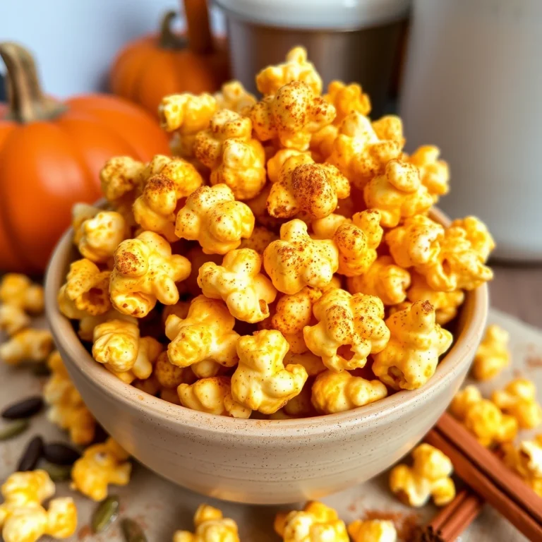 pumpkin spice popcorn