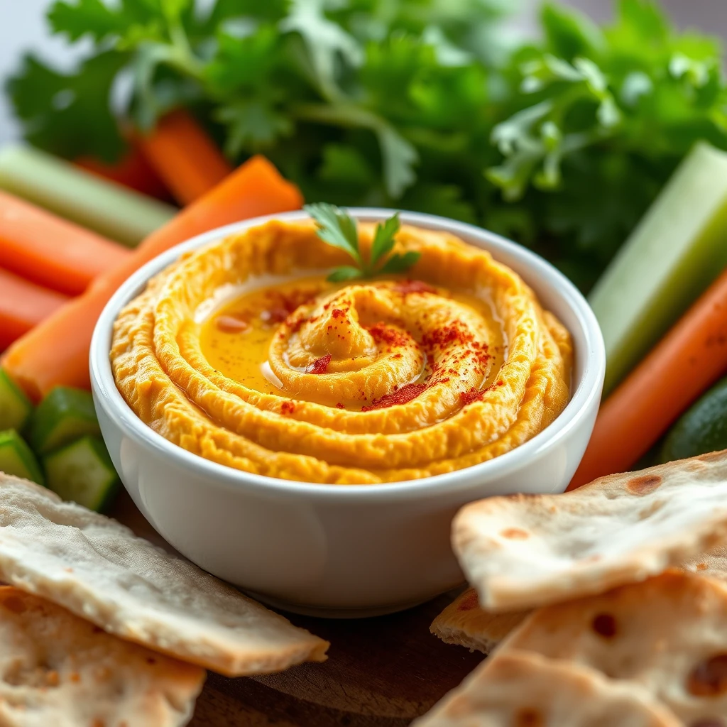 roasted butternut squash hummus