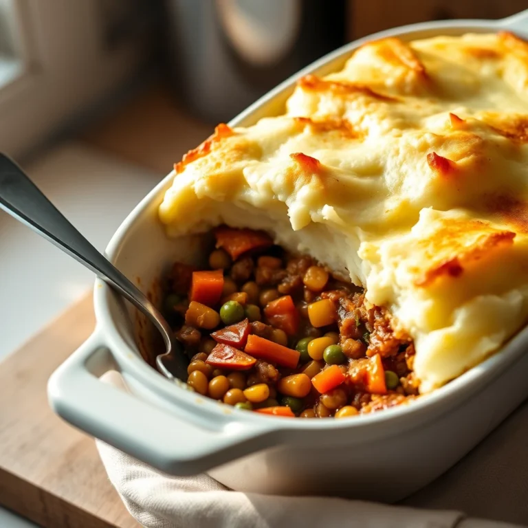 vegetarian shepherd's pie