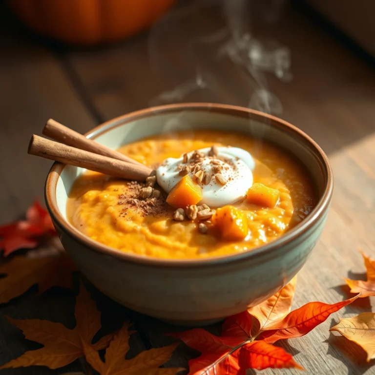 Pumpkin Spice Oatmeal