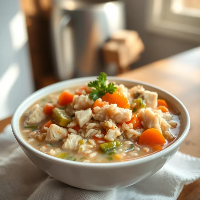 chicken and wild rice soup