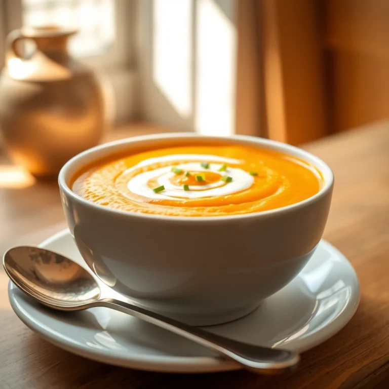 creamy sweet potato soup