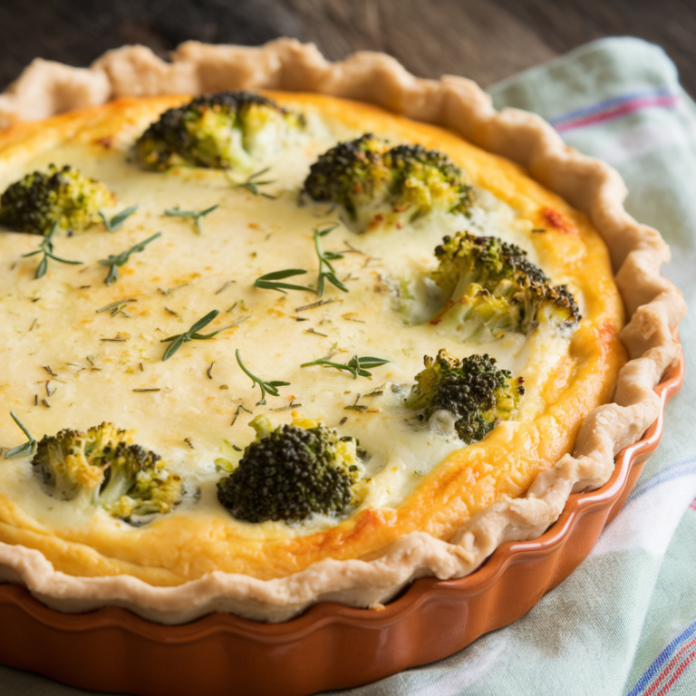 Broccoli Quiche