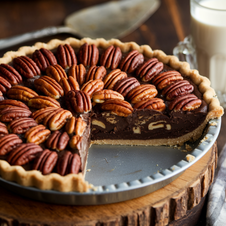 Brownie Pecan Pie