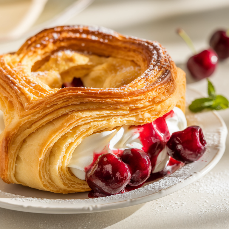 Cherry Cheese Danish