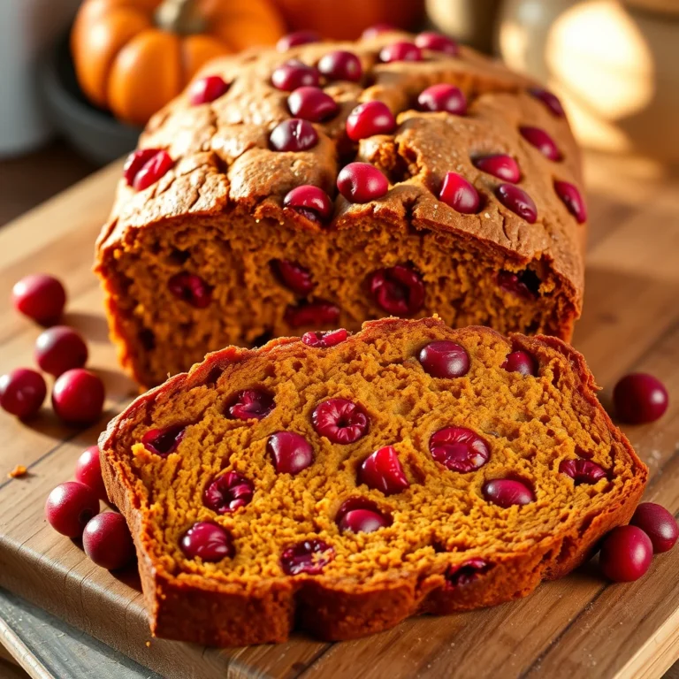 Cranberry-Pumpkin Bread