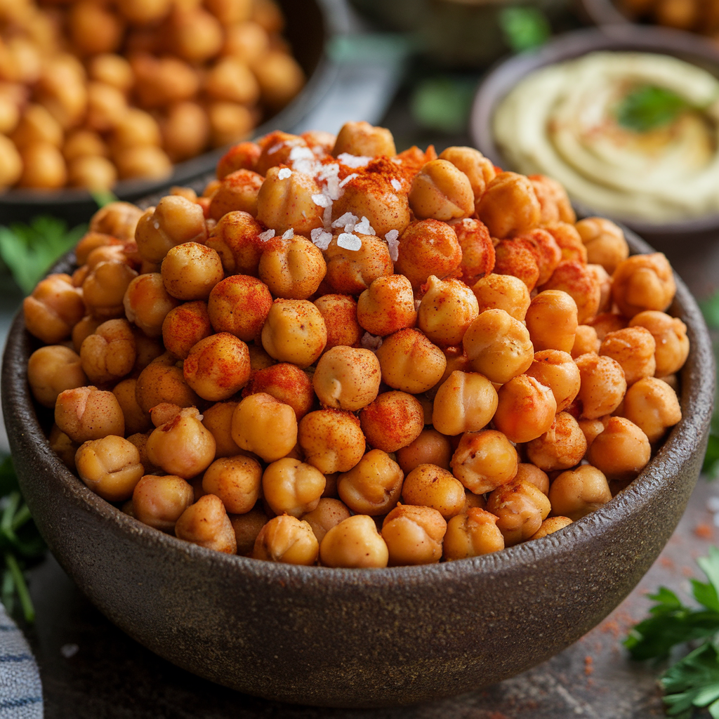 Crispy Chickpeas with Smoked Paprika