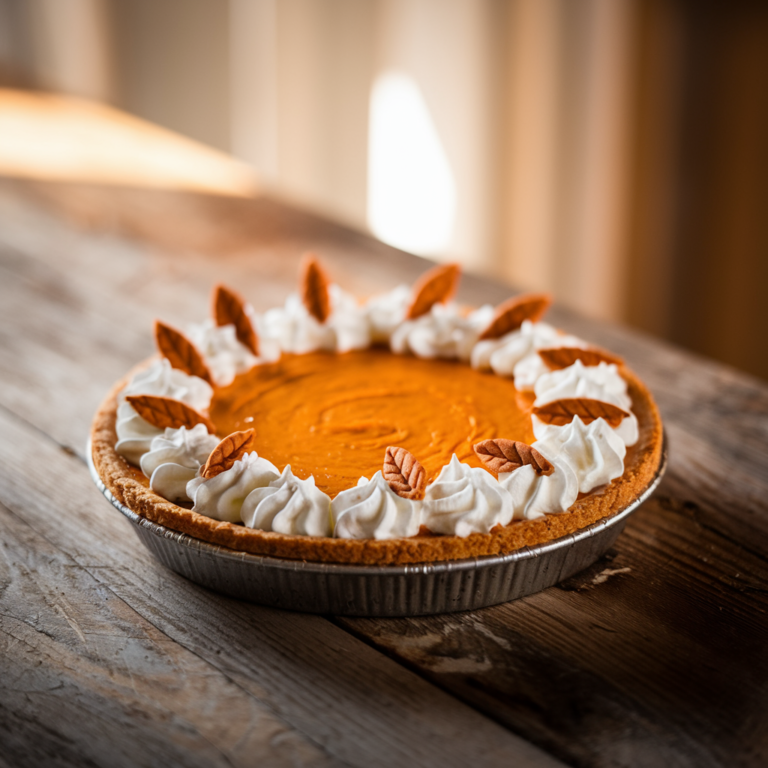 Pumpkin Cream Cheese Pie