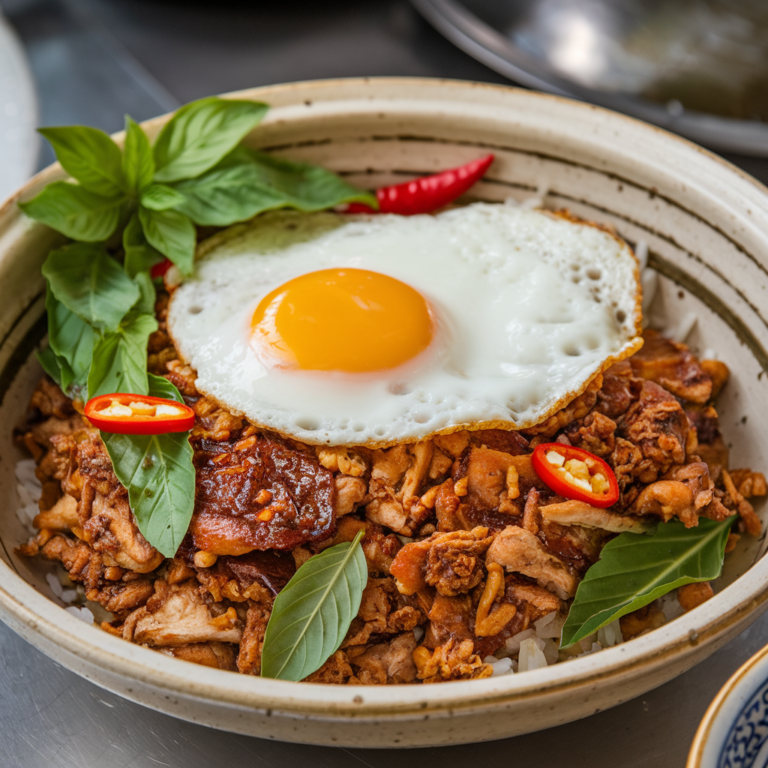 Spicy Thai Basil Chicken