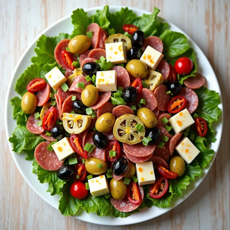 Antipasto Salad: Easy & Delicious Italian Appetizer Recipe