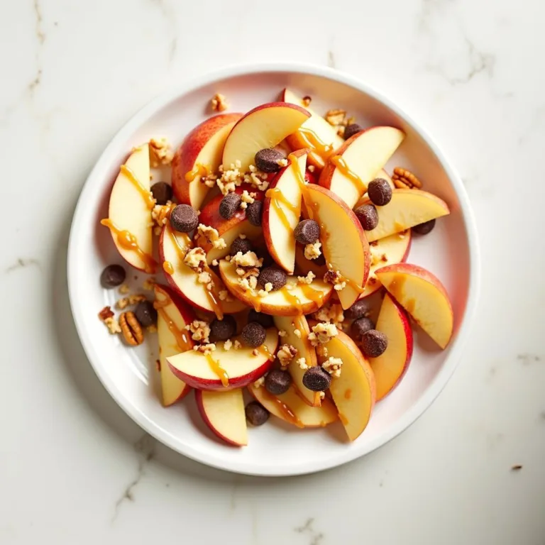 Apple Nachos: Easy & Healthy Dessert Recipe