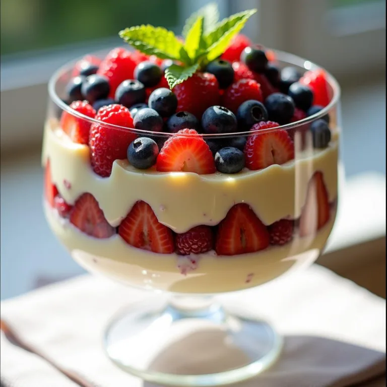 Berry Trifle Recipe: Easy & Delicious Layered Dessert