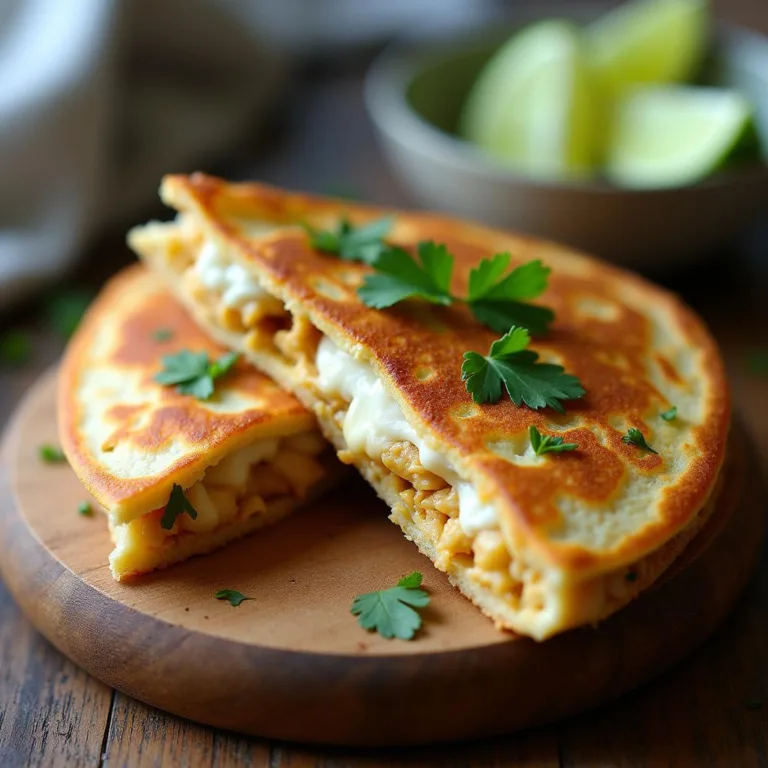 Cilantro Lime Chicken Quesadillas: Easy & Flavorful Recipe