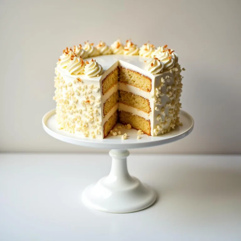 Easy Coconut Cake Recipe: Moist & Delicious Homemade Cake