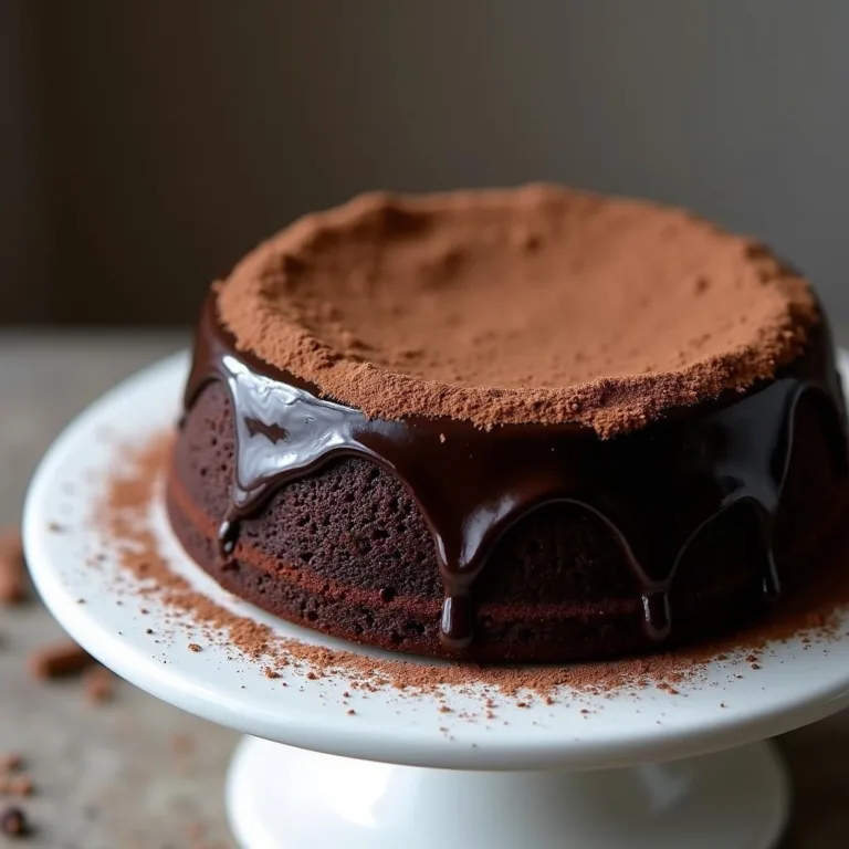 Flourless Chocolate Cake: Rich, Decadent & Easy Recipe