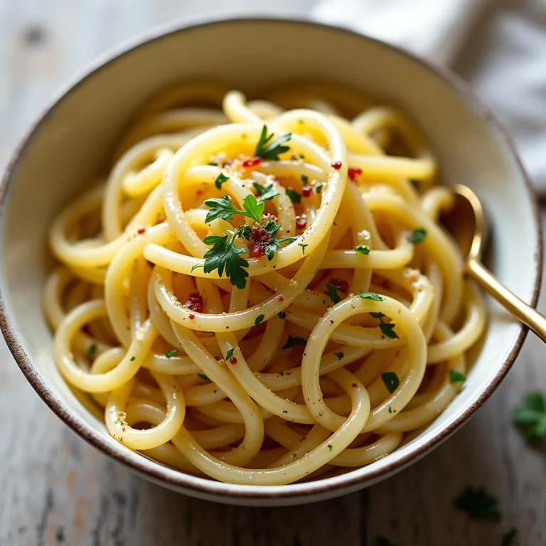 Garlic Olive Oil Pasta: Easy & Flavorful Recipe