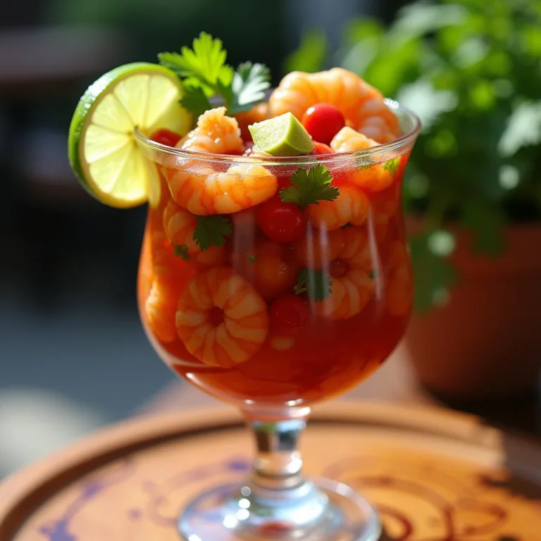 Best & Easy Mexican Shrimp Cocktail Recipe