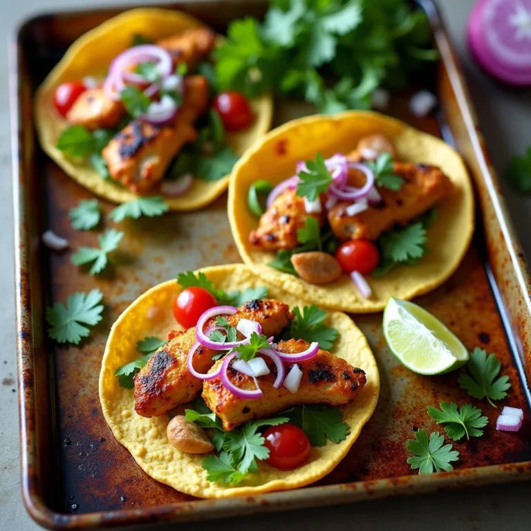 Best Easy One-Pan Chicken Tacos Recipe