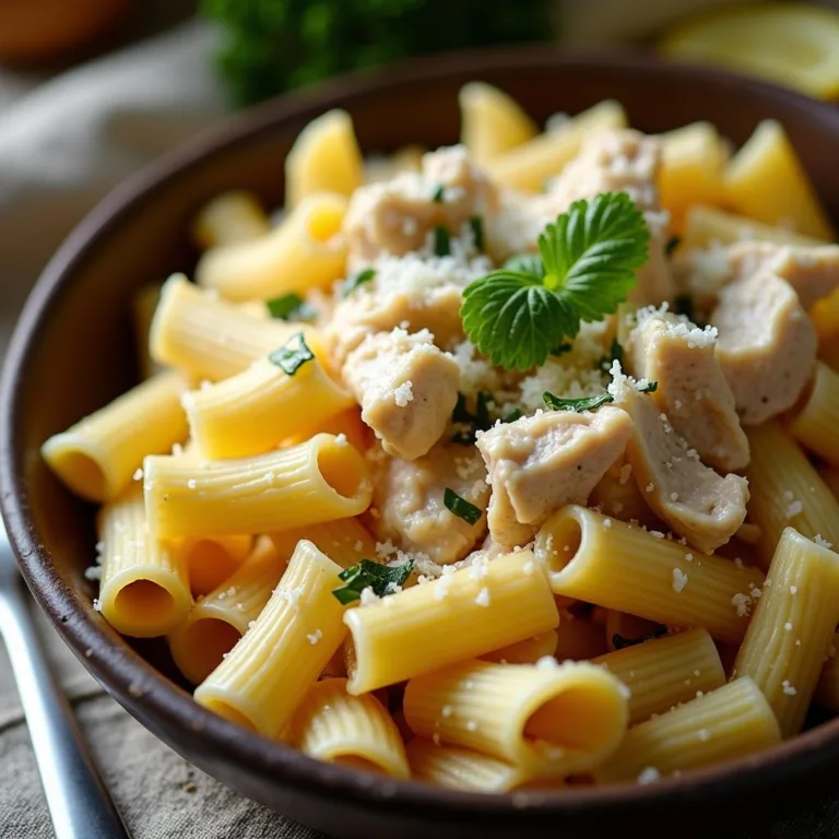 Three Cheese Chicken Cavatappi